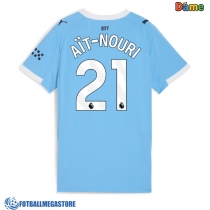 Fotballdrakt Dame Manchester City Rayan Ait-Nouri #21 Hjemmedrakt 2025-26 Kortermet